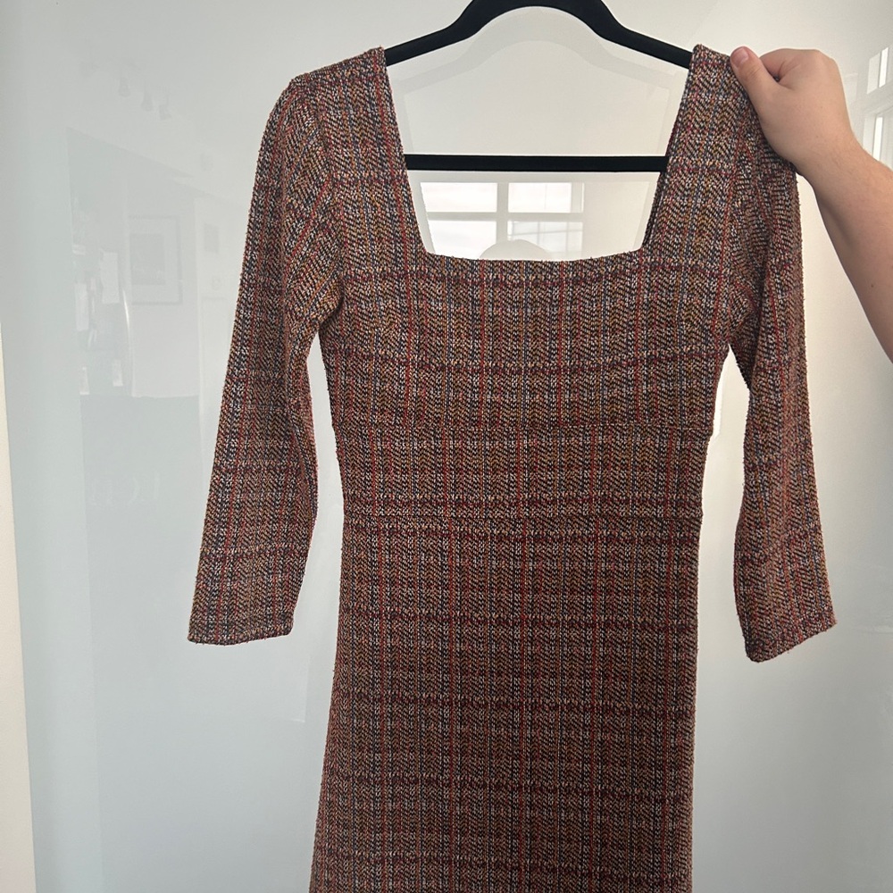Free People Multicolor Long Sleeve Dress